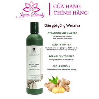 Dầu Gội Gừng Weilaiya 400ml Ngăn Ngừa Rụng Tóc, Kích Thích Mọc Tóc Săn Chắc Khỏe Hiệu Qủa Nhanh Chóng