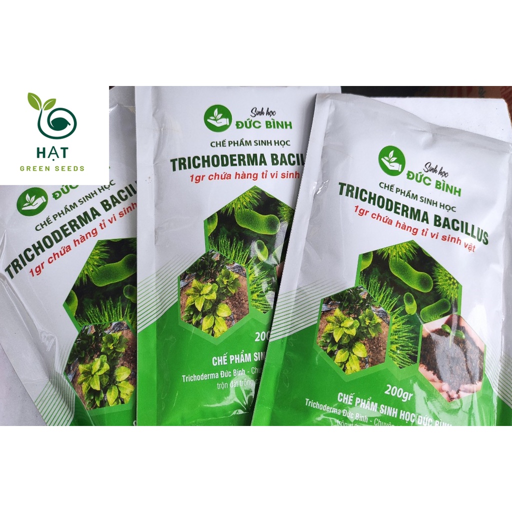 Chế phẩm sinh học Trichoderma Đức Bình gói 200gr
