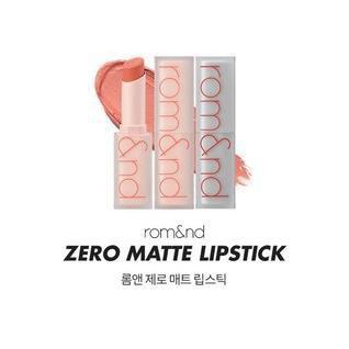 [CHÍNH HÃNG][FREESHIP] Son thỏi lì Romand New Zero Matte Lipstick 3g