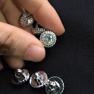 set 10 NÚT SƠ MI GIẢ ĐÁ SIZE 1.1cm ( nhựa si)