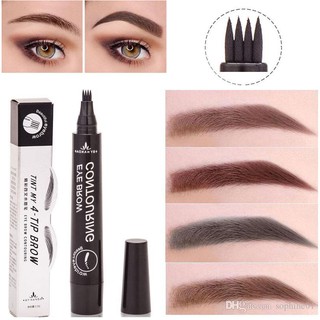 Bút kẻ mày phẩy sợi 4D dạng Gel Suake chống nước, lâu trôi, giúp lông mày sắc nét và đẹp hơn