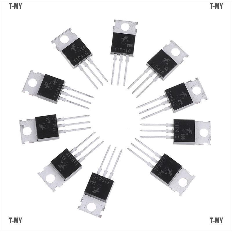 Set 10 Linh Kiện Bán Dẫn Đầu T-my > Tip41c Tip41 Npn To-220 Mới Và Chất Lượng Cao | BigBuy360 - bigbuy360.vn