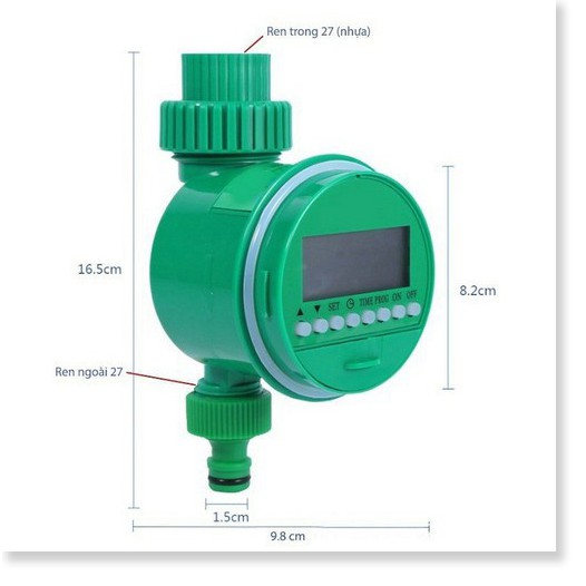Bộ tưới cây tự động phun sương, nhỏ giọt kết hợp, bao gồm  10 bec nhỏ giọt, 10 phun sương và 20 mét dây