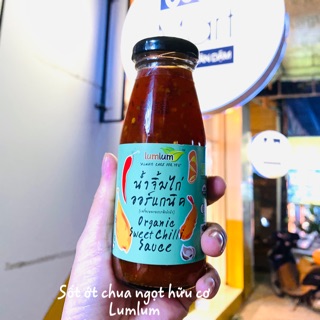 Sốt ớt chua ngọt hữu cơ Lumlum 200ml