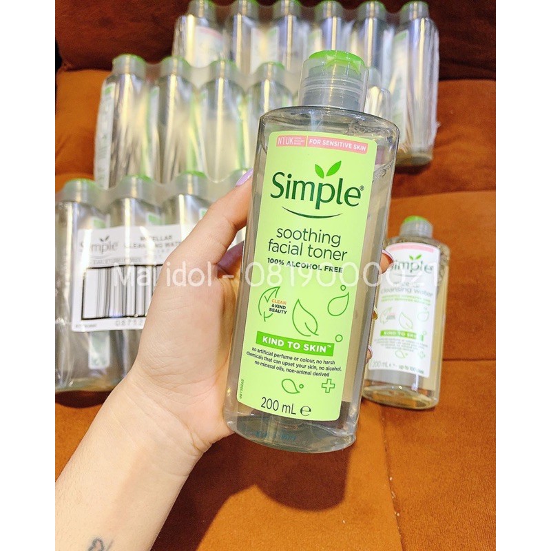 Toner Simple Kind to Skin 200ml mẫu mới | BigBuy360 - bigbuy360.vn