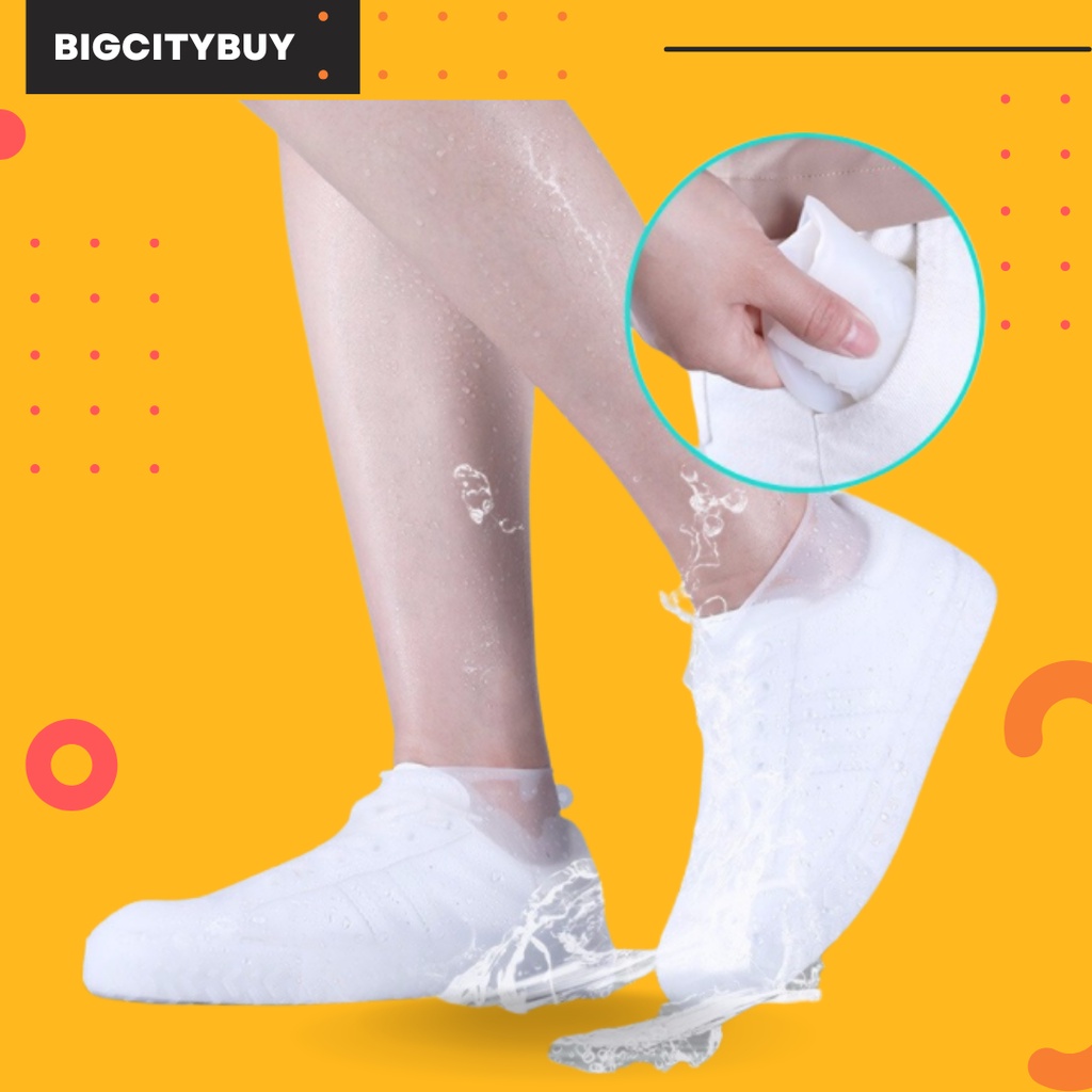 Bọc Giầy Đi Mưa Siêu Co Dãn Không Thấm Nước