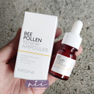(TL HSD 23/4/2021) Tinh Chất Missha Bee Pollen Renew Ampouler Mini 10ml