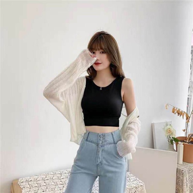 Áo croptop ba lỗ 8862