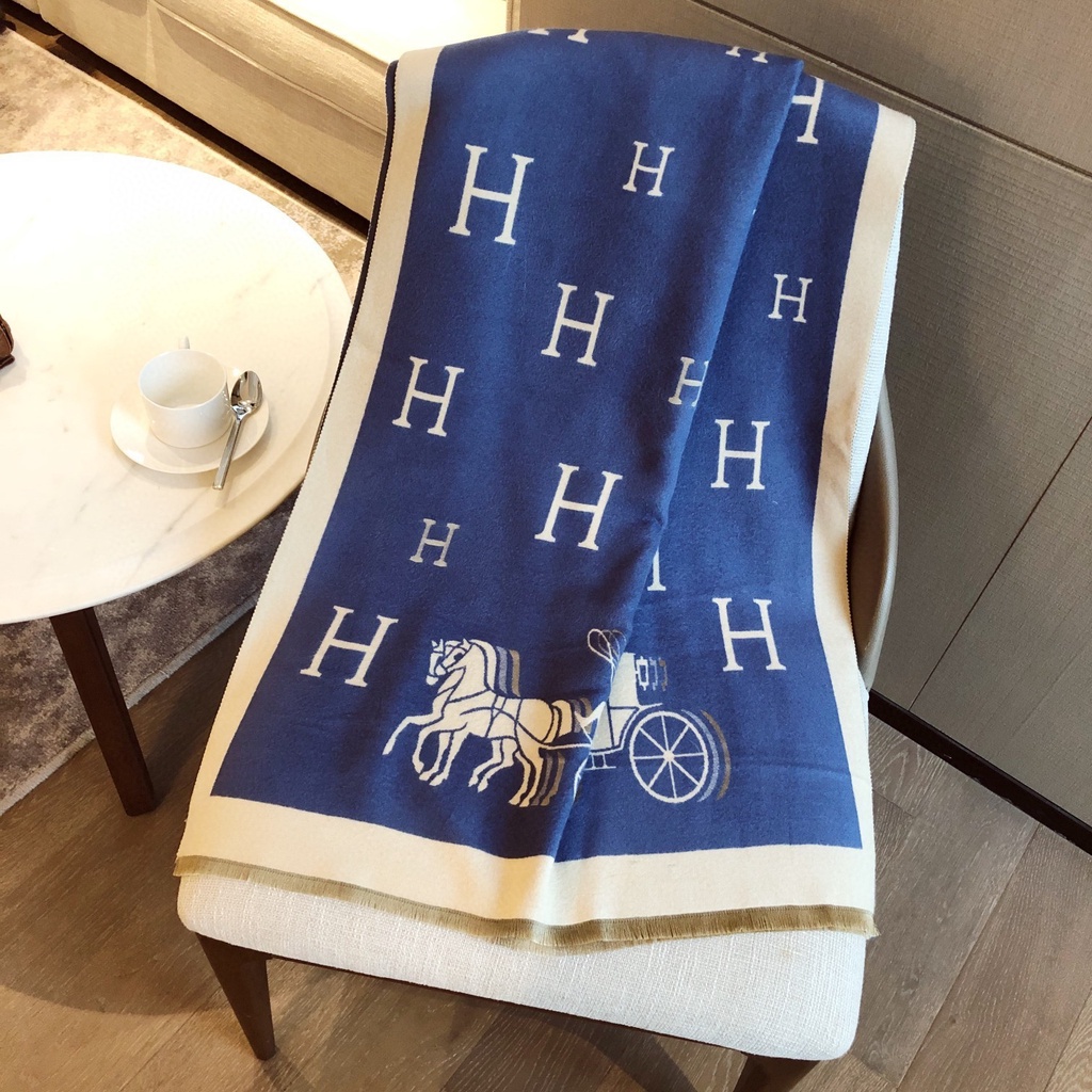 Khăn choàng len quàng cổ nữ mùa thu đông khăn cashmere dạ quà tặng cao cấp sang trọng 65x190cm - Mã CM001 The Collar Box