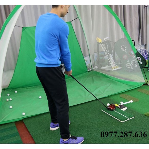 Thảm Putting golf 360 độ nhập khẩu PGM tập Swing tại nhà chỉnh tư thế lưng TT009