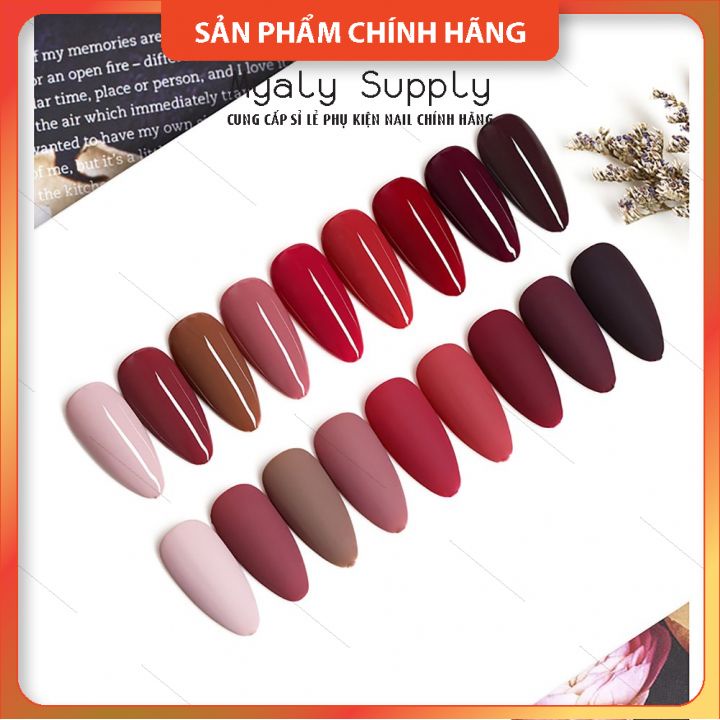 Set Sơn AS Chai Đỏ Nắp Nhọn 9 Chai Cao Cấp AGK SP000333