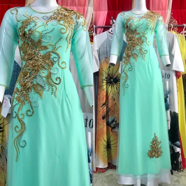 Áo dài chiffon 4 tà