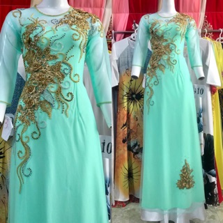 Áo dài chiffon 4 tà