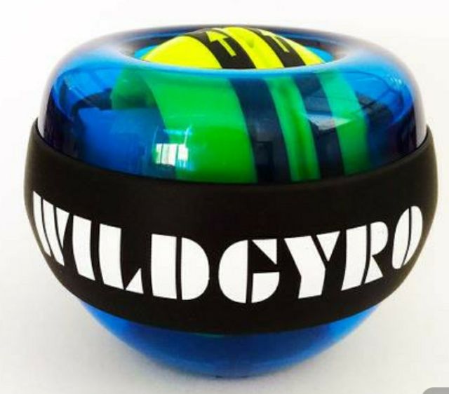 Bóng tập cổ tay, loại tự động, có đèn Power Ball WILDGYRO