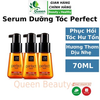 Tinh dầu serum dưỡng tóc Miseen scène Perfect 70ml dưỡng tóc uốn duỗi khô sơ chắc khỏe đẹp tóc ellips Queen Beauty