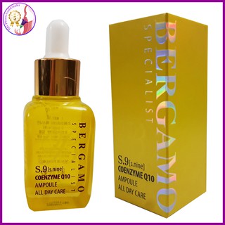 Huyết thanh chống lão hóa da bergamo s9 coenzyme q10 ampoule all day care
