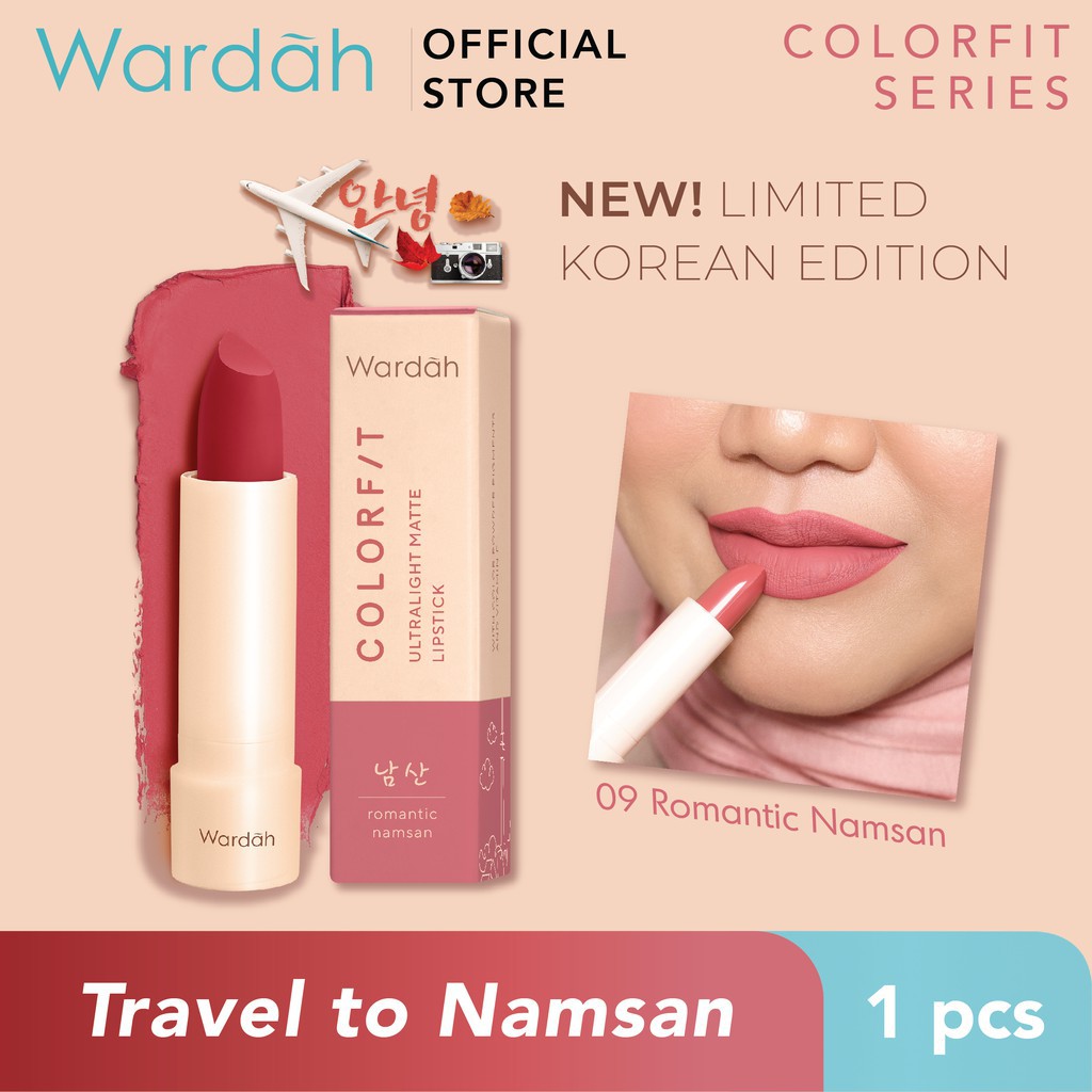 (hàng Mới Về) Son Lì Siêu Nhẹ Nhiều Màu Sắc Thời Trang Hàn Quốc Wardah Colorfit | BigBuy360 - bigbuy360.vn