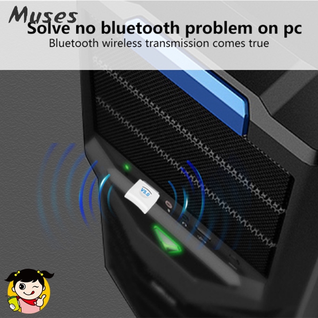 Usb Bluetooth Dongle 5.0 Cho Máy Tính