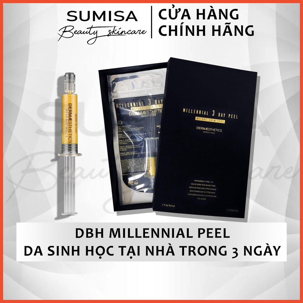 DBH Millennial Peel da sinh học tại nhà trong 3 ngày