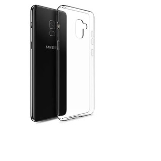 Ốp lưng Samsung Galaxy J8 2018 silicon dẻo trong suốt siêu mỏng 0.5mm, Ốp dẻo đen Samsung J8 2018