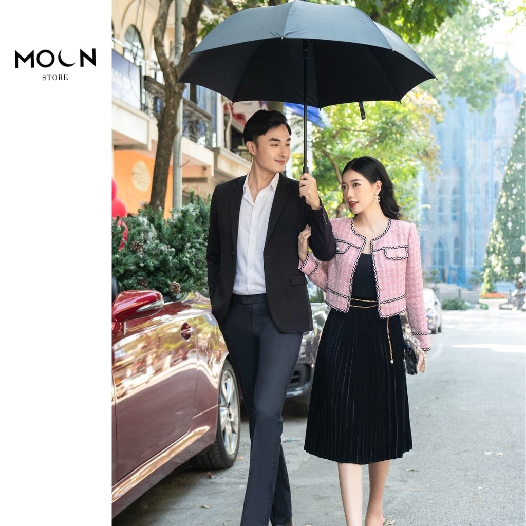 Chân Váy Nhung Xếp Ly Tinh Tế Với Chất Liệu Nhung Cao Cấp Không Nhăn Không Mất Form Khi Giặt MCV333 MOON STORE