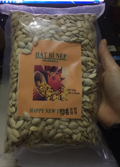 1kg hạt Bí nếp rang củi thơm ngon