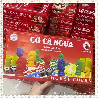 Bộ cá ngựa - cờ vua nam châm 2268