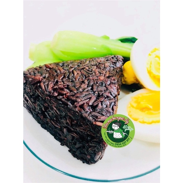 Cơm gạo lức tím nấu sẵn