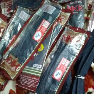 Dây kéo quần tây 18cm, 20cm hkk
