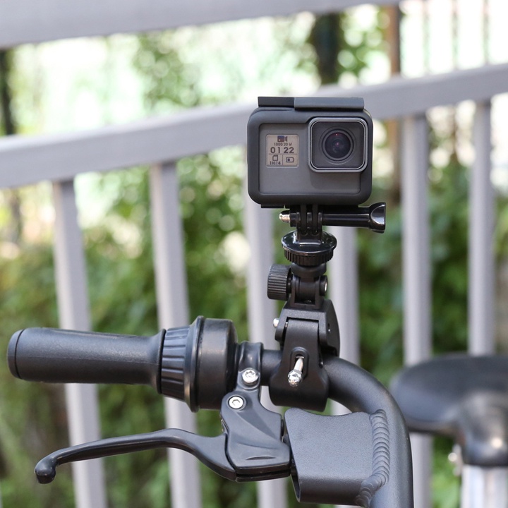 Kẹp Ghi Đông xe đạp gắn điện thoại, gopro hero, action