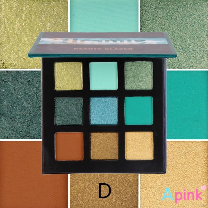 Bảng phấn mắt BEAUTY GLAZED lâu phai 9 màu thời trang | BigBuy360 - bigbuy360.vn