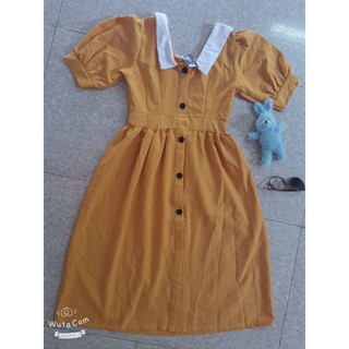Đầm tiểu thư tay bồng