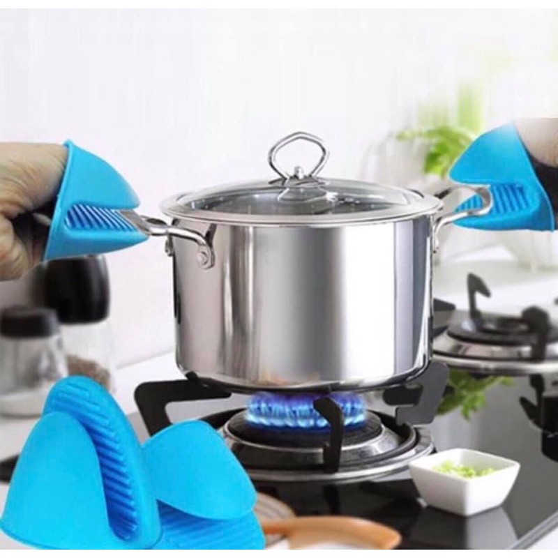 bắt nồi silocon ( 2 cái )