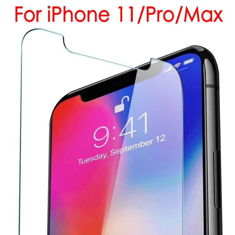 1 kính cường lực bảo vệ màn hình cho IPhone 11 12 Pro Max 6 6s 7 8 Plus X XS Max XR SE 2020
