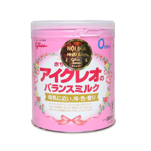 Sữa Glico 0 850g, giúp hệ tiêu hóa khỏe, trí não tinh anh, tối ưu hệ miễn dịch, tăng trưởng khỏe mạnh.