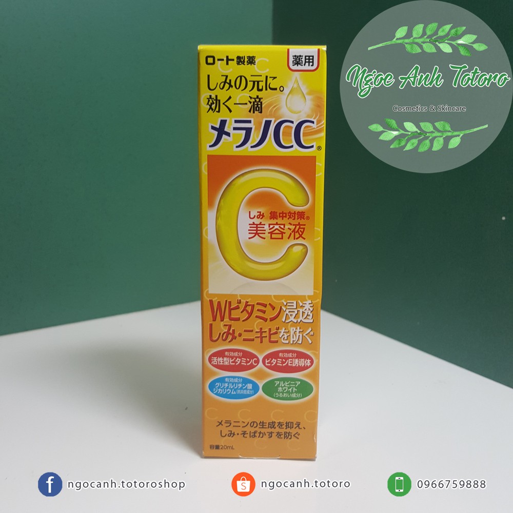 Tinh chất hỗ trợ giảm mụn serum CC Melano Nhật Bản
