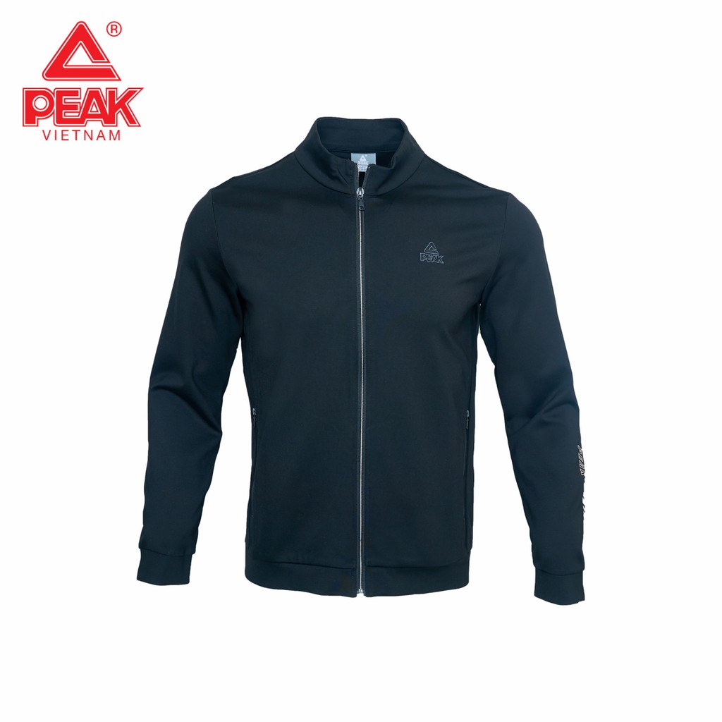 Áo Khoác Nỉ Khóa Nam PEAK Trainning FWA01021