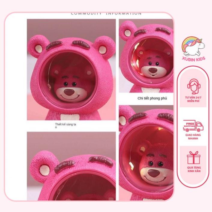 Đèn trang trí hình gấu dâu dễ thương  Đèn trang trí phòng ngủ, Đèn decor Xubin Kids