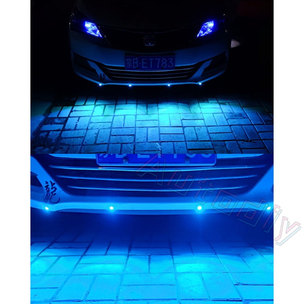 1 Đèn led Mắt Đại Bàng 12V 18MM Ánh Sáng Ban Ngày Cho Xe Hơi/Xe Tải