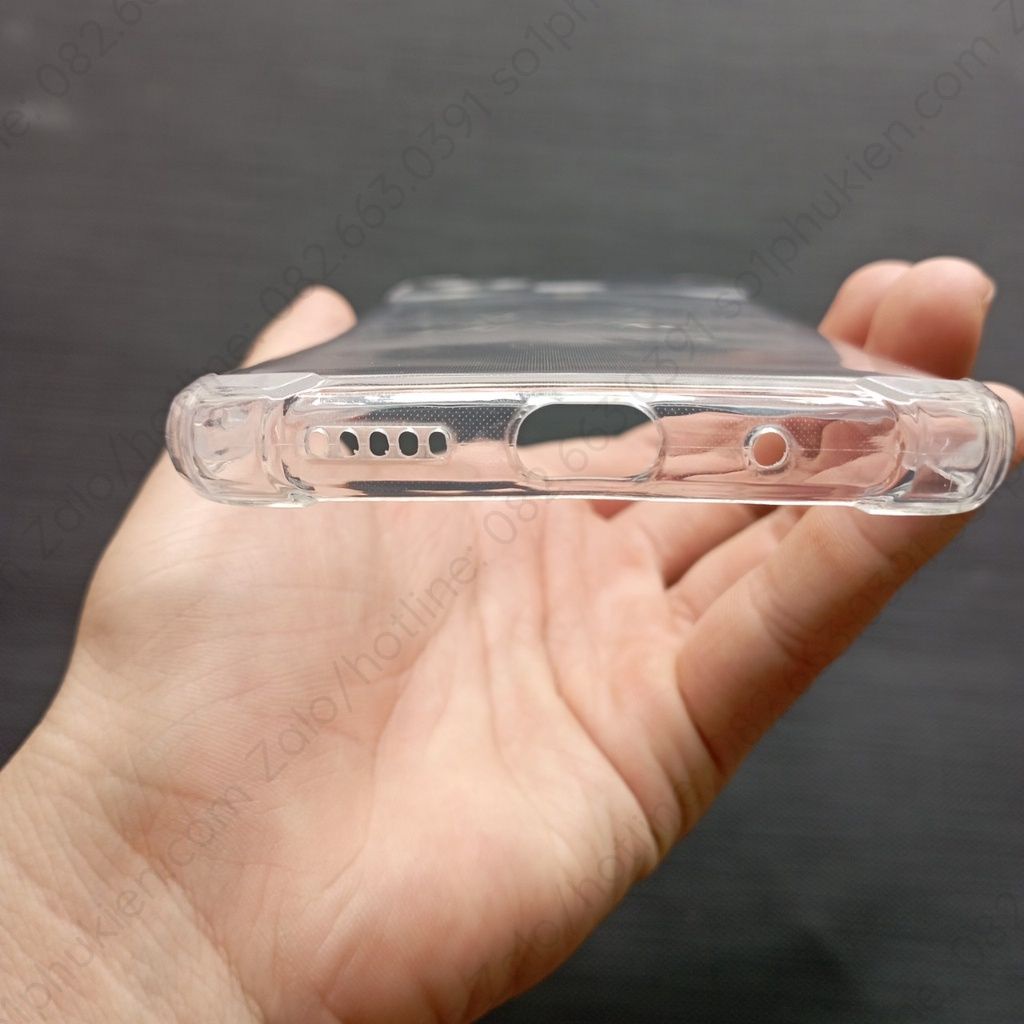 Ốp lưng Xiaomi Poco C40 dẻo trong chống sốc bảo vệ cam bền đẹp