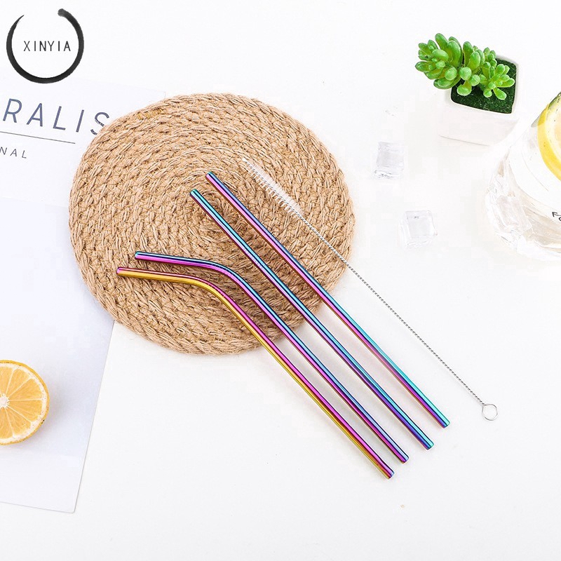 Set ống hút hoặc cọ vệ sinh từ inox 304 chất lượng cao