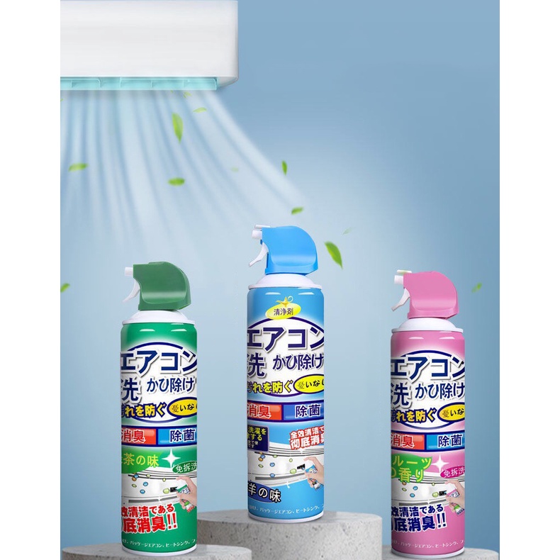 Bình xịt vệ sinh điều hòa Nhật Bản ( vệ sinh máy lạnh ) 520ml