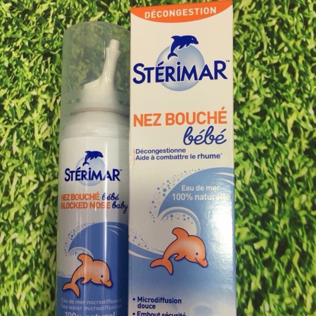 Xịt mũi Sterimar cá heo kháng viêm