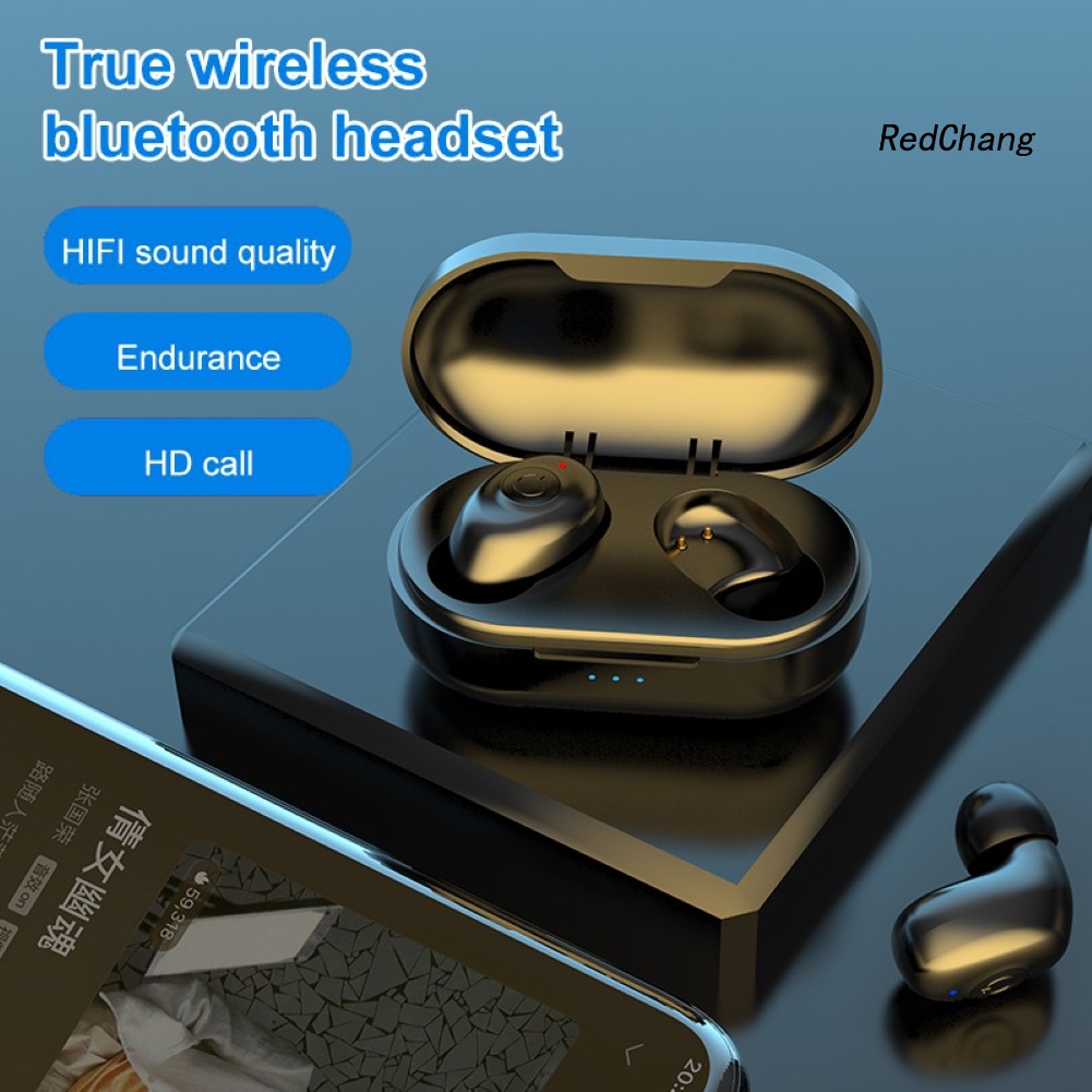 Tai Nghe Chống Nước Rej Y06 Kết Nối Bluetooth 5.0 Và Phụ Kiện