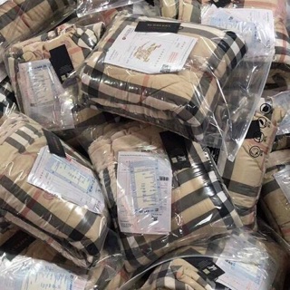 Chăn hè Cotton lụa Buberry