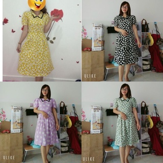 Đầm hoa cúc váy hoa cúc