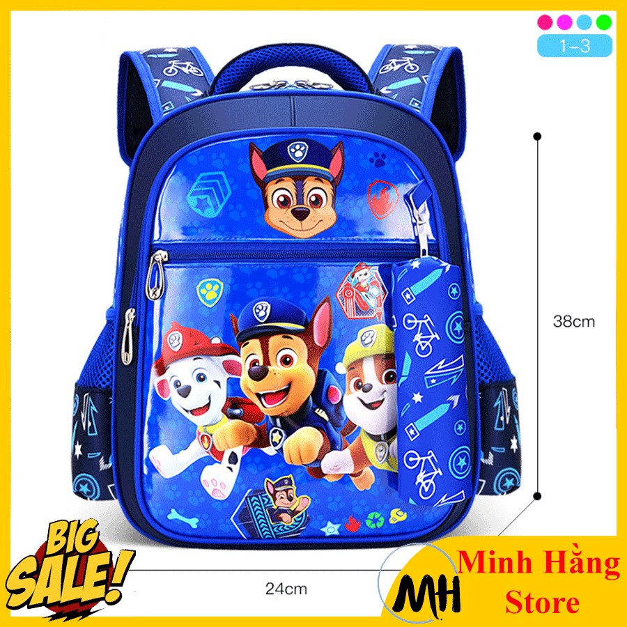 [SALE CỰC ĐẬM] Balo cho bé trai, gái lớp 1 đến lớp 3 cặp sách học sinh tiểu học chống thấm nước siêu nhẹ