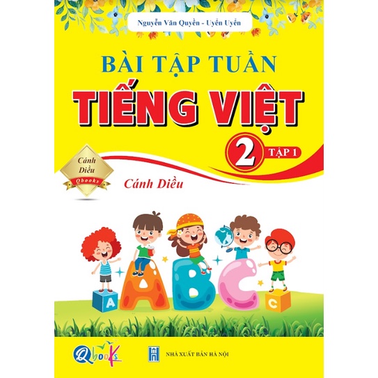 Sách -Lớp 2 (Cánh Diều) Combo Bài tập Tuần môn Toán và Tiếng Việt tập 1 và tập 2 bộ 4 cuốn (Theo chương trình mới)