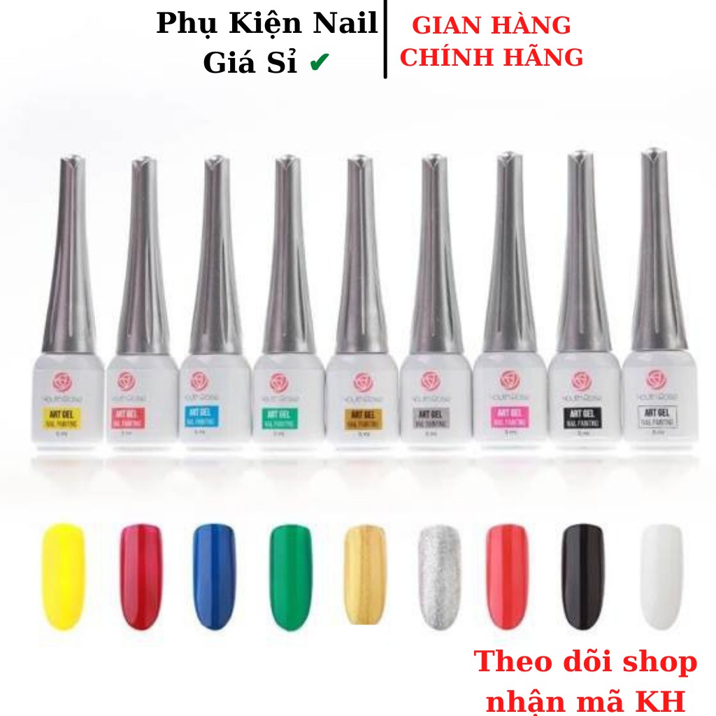 Cọ nét gel Hoa hồng ( hàng chuẩn loại 1) .