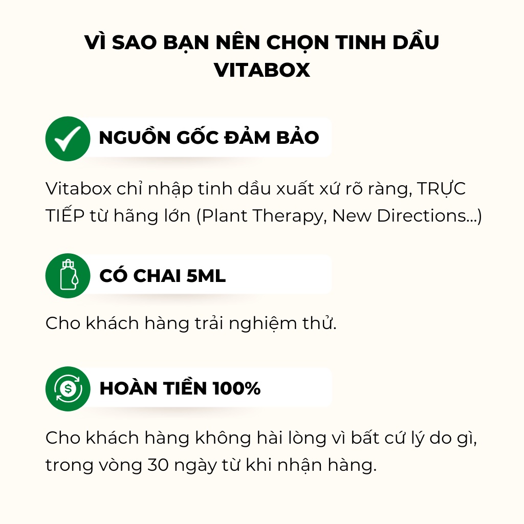 Tinh dầu xông thiên nhiên Vitabox Flu Away - hỗ trợ hô hấp, phòng ngừa cảm cúm, tăng sức đề kháng